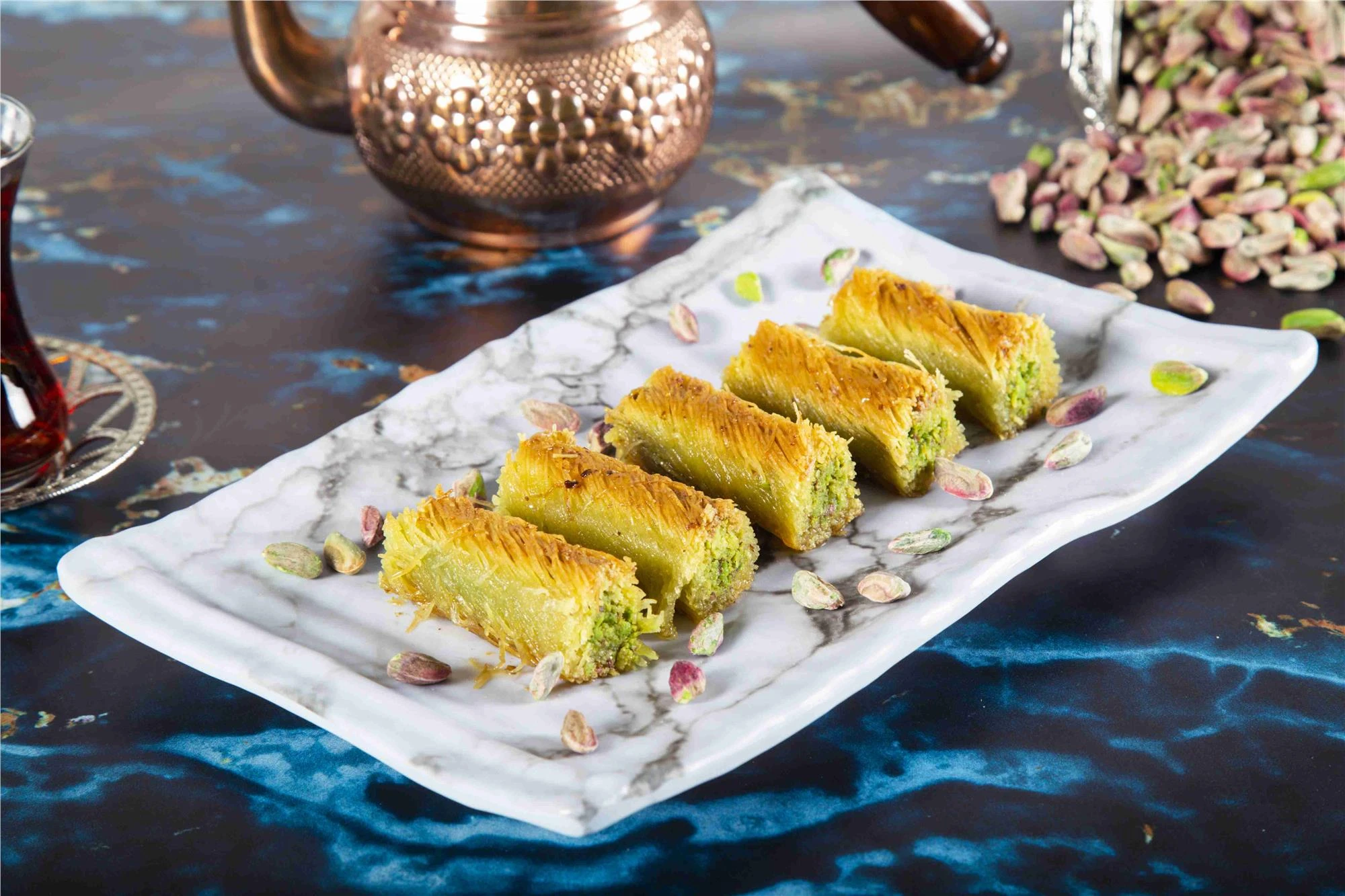 Fıstıklı Kadayıf Rulo